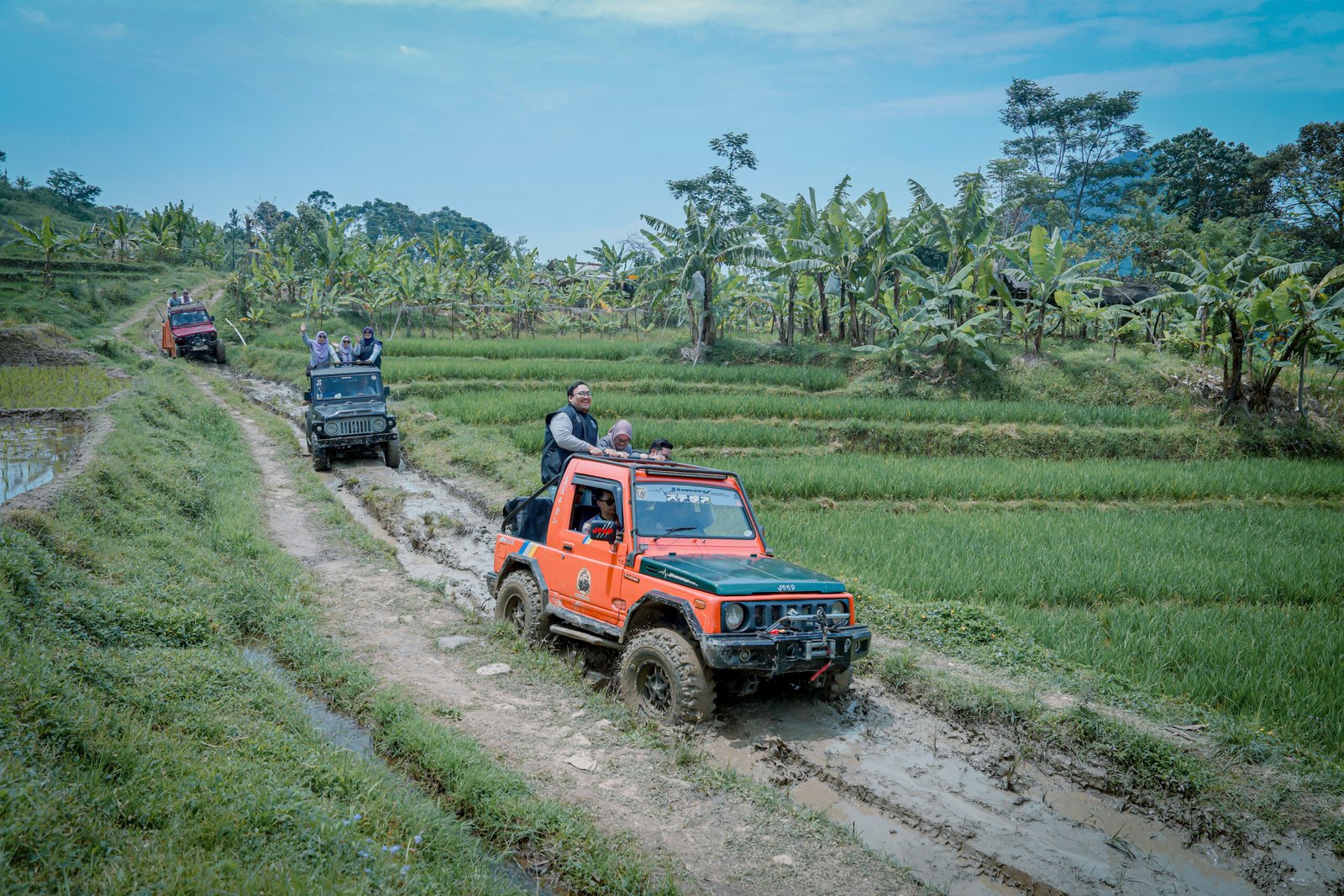 jalur offroad curug bidadari